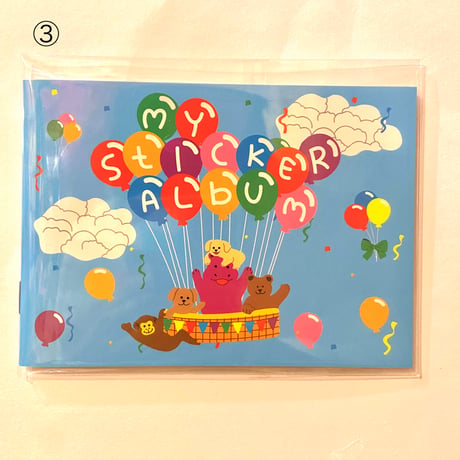 Sticker Garden★ シール帳 ステッカーアルバム ALBUM