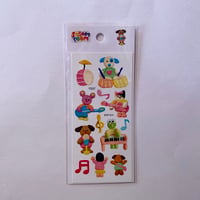 SOSOM ROOM 楽器と動物 MUSICAL INSTRUMENTS AND ANIMALS STICKER