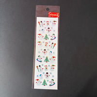 奥山商会 クリスマスシール スノーマン christmas STICKER