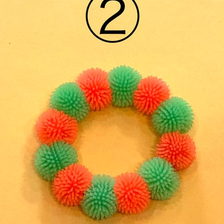 ゲジぷにゅ カラフル ブレス　Colorful bracelet