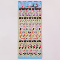 お寿司① ぷっくりシール　SUSHI STICKER