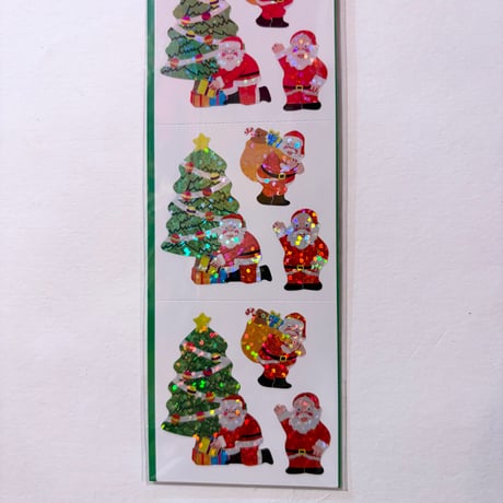 Sticker Garden★クリスマス サンタクロース CHRISTMAS