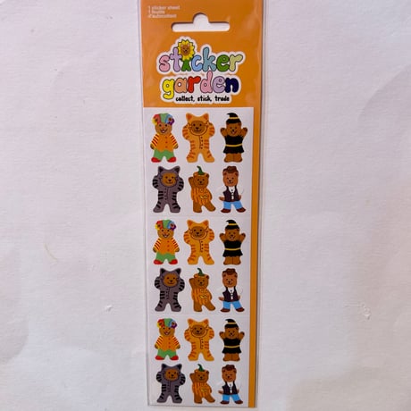 Sticker Garden★着ぐるみを着た動物たち COSTUME ANIMAL