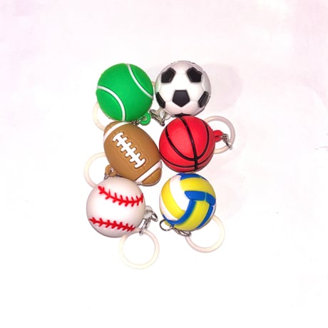 スポーツボールめじるしチャーム　 SPORTS CHARM