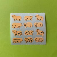 ミニブタ シール MINI PIG STICKER
