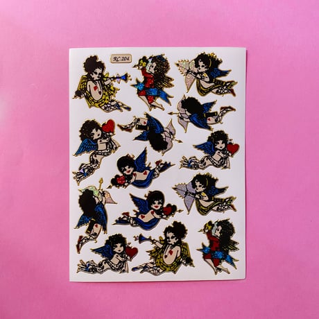 天使③ キラキラ シール ANGEL STICKER