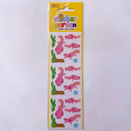 Sticker Garden★ ウーパールーパー AXOLOTL