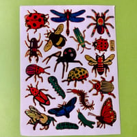 生き物いろいろ キラキラ シール LIVING CREATURE STICKER