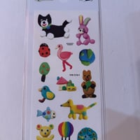SOSOM ROOM 動物と気球 Animals and  Balloon Sticker