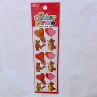 Sticker Garden★ 気球に乗ったクマ BALLOON BEAR