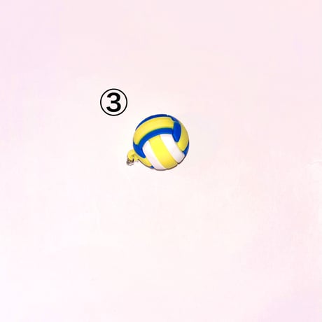 スポーツボールめじるしチャーム　 SPORTS CHARM