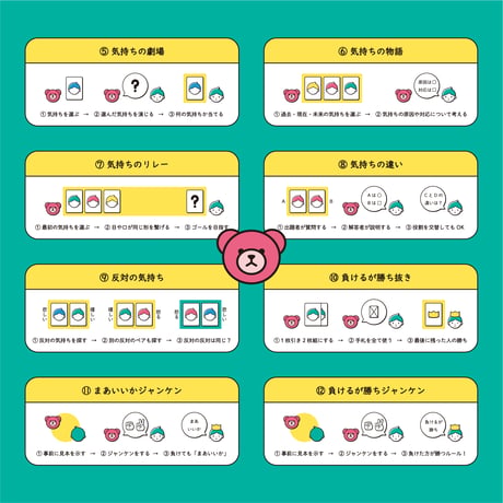 きもちのきもち 遊び方と使い方
