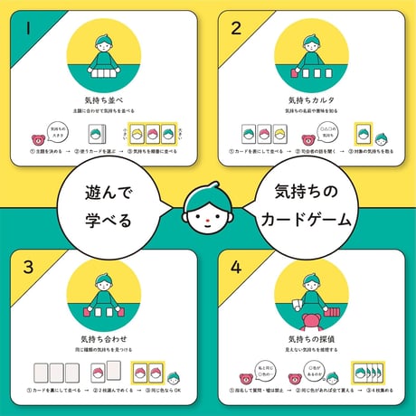 気持ちの絵カードゲーム きもちのきもち