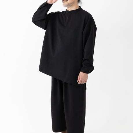 【養生用館内着】クルタ風トップス＆ボトムス（ウールライクギャバ）⚠️12/上旬〜中旬発送分先行予約🉐