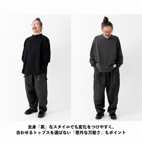 チャイナサウナパンツ4.0 黒龍柄🐉｜⚠️12/上〜中旬発送分先行予約🉐