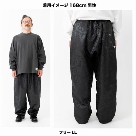 チャイナサウナパンツ4.0 黒龍柄🐉｜⚠️12/上〜中旬発送分先行予約🉐