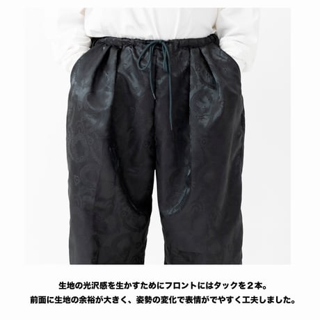 チャイナサウナパンツ4.0 黒龍柄🐉｜⚠️12/上〜中旬発送分先行予約🉐