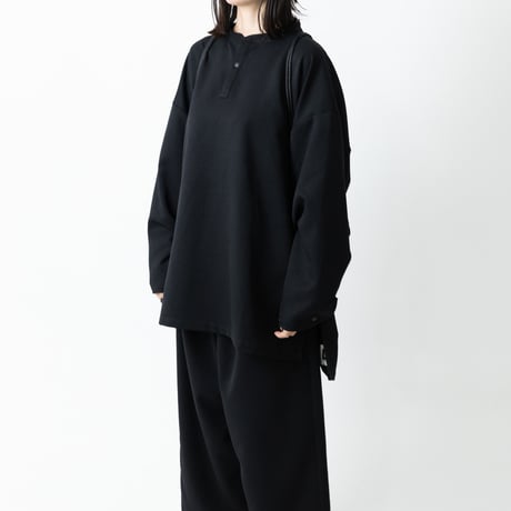【養生用館内着】クルタ風トップス＆ボトムス（ウールライクギャバ）⚠️12/上旬〜中旬発送分先行予約🉐