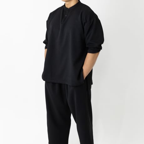 【養生用館内着】クルタ風トップス＆ボトムス（ウールライクギャバ）⚠️12/上旬〜中旬発送分先行予約🉐