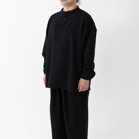 【養生用館内着】クルタ風トップス＆ボトムス（ウールライクギャバ）⚠️12/上旬〜中旬発送分先行予約🉐