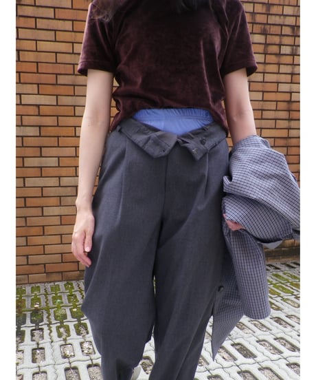 LOOK 02＿YUYU ＿ / COAT / TOP / LEGGINGS