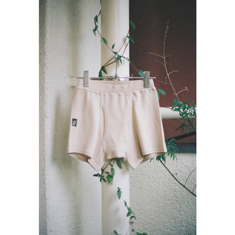 MASKER E / ORGANIC COTTON BOXER SHORTS