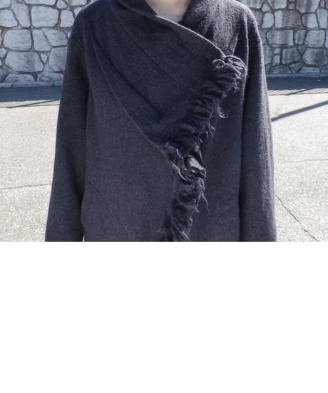 FRINGE HALF COAT