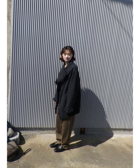 FRINGE HALF COAT