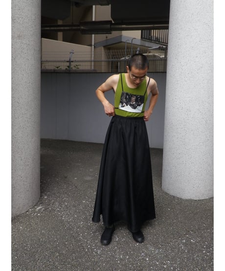 70S US FLARE LONG SKIRT