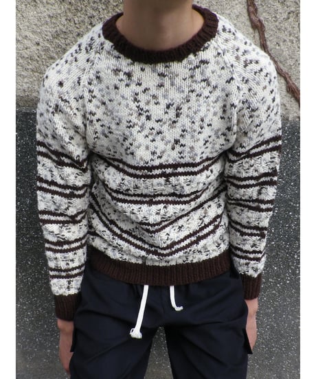 HAND KNITTED PULLOVER