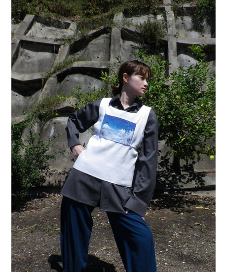 LOOK 01＿KAIRI ＿ / SHIRT / VEST / MB IDOUSHIKI PRINT