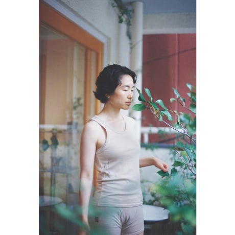 MASKER E / ORGANIC COTTON TANK TOP