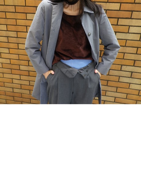 LOOK 02＿YUYU ＿ / COAT / TOP / LEGGINGS