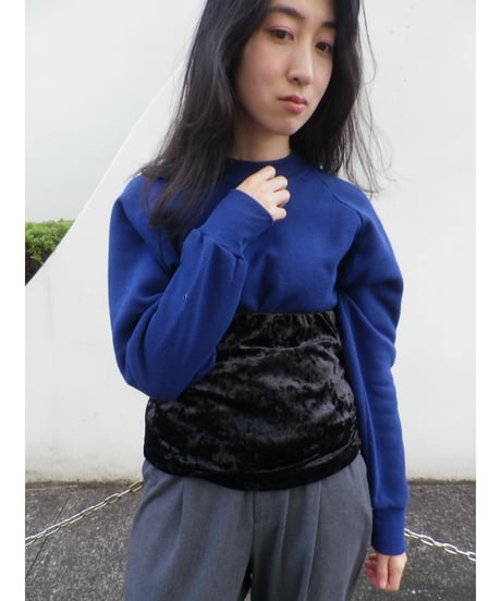 LOOK 08 ＿YUYU ＿ / SWEAT SHIRT / SKIRT