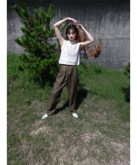 LINEN SLACKS