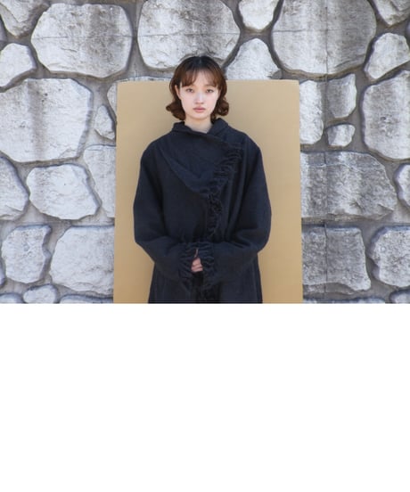 FRINGE HALF COAT