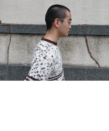 HAND KNITTED PULLOVER