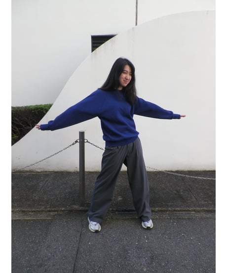 LOOK 08 ＿YUYU ＿ / SWEAT SHIRT / SKIRT