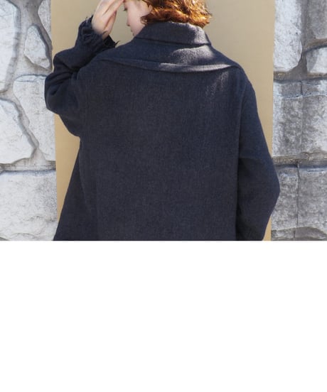 FRINGE HALF COAT