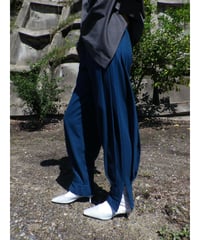 80S EU PLEATS WOOL PANTS