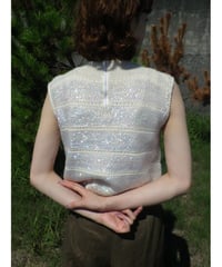 70S US SPANGLE KNIT TOP