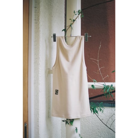 MASKER E / ORGANIC COTTON TANK TOP
