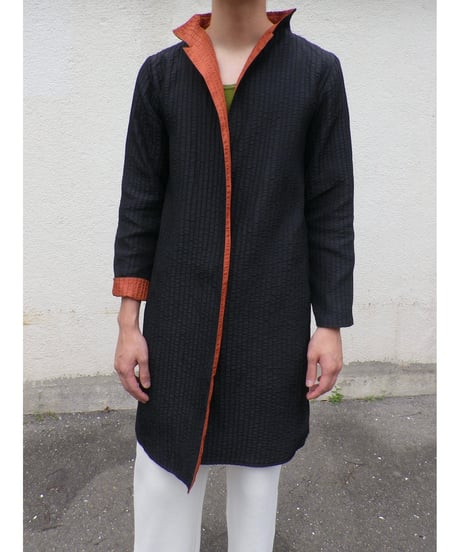 REVERSIBLE LONG COAT
