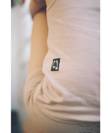 MASKER E / ORGANIC COTTON TANK TOP