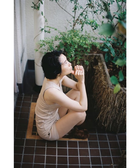 MASKER E / ORGANIC COTTON TANK TOP