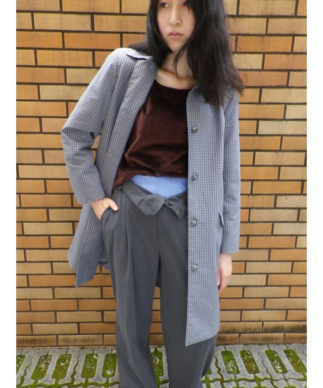 LOOK 02＿YUYU ＿ / COAT / TOP / LEGGINGS