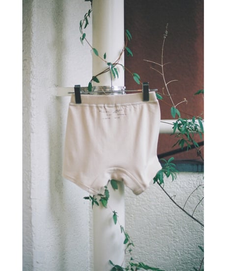 MASKER E / ORGANIC COTTON BOXER SHORTS