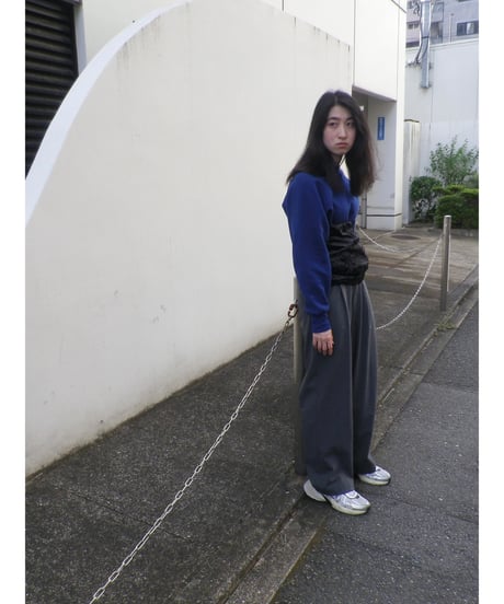 LOOK 08 ＿YUYU ＿ / SWEAT SHIRT / SKIRT