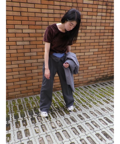 LOOK 02＿YUYU ＿ / COAT / TOP / LEGGINGS