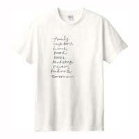 (受注生産)MAKE T-SHIRT,NOT WAR ／02横山雄